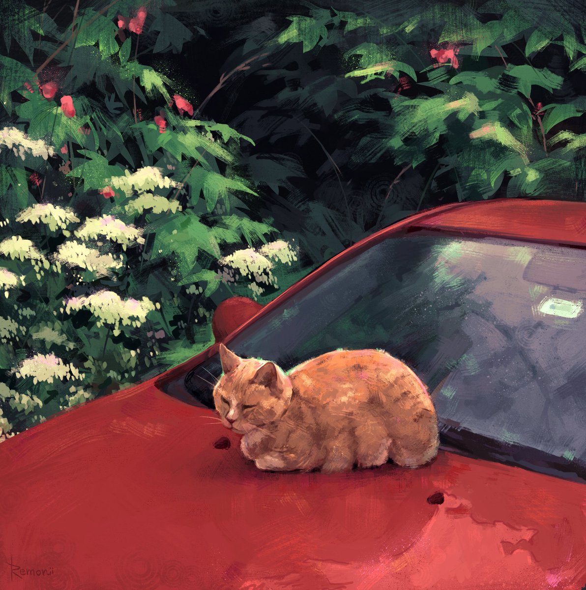 Remonii3's tweet photo. One of my older digital paintings :> https://t.co/gCYLvAU0Fc