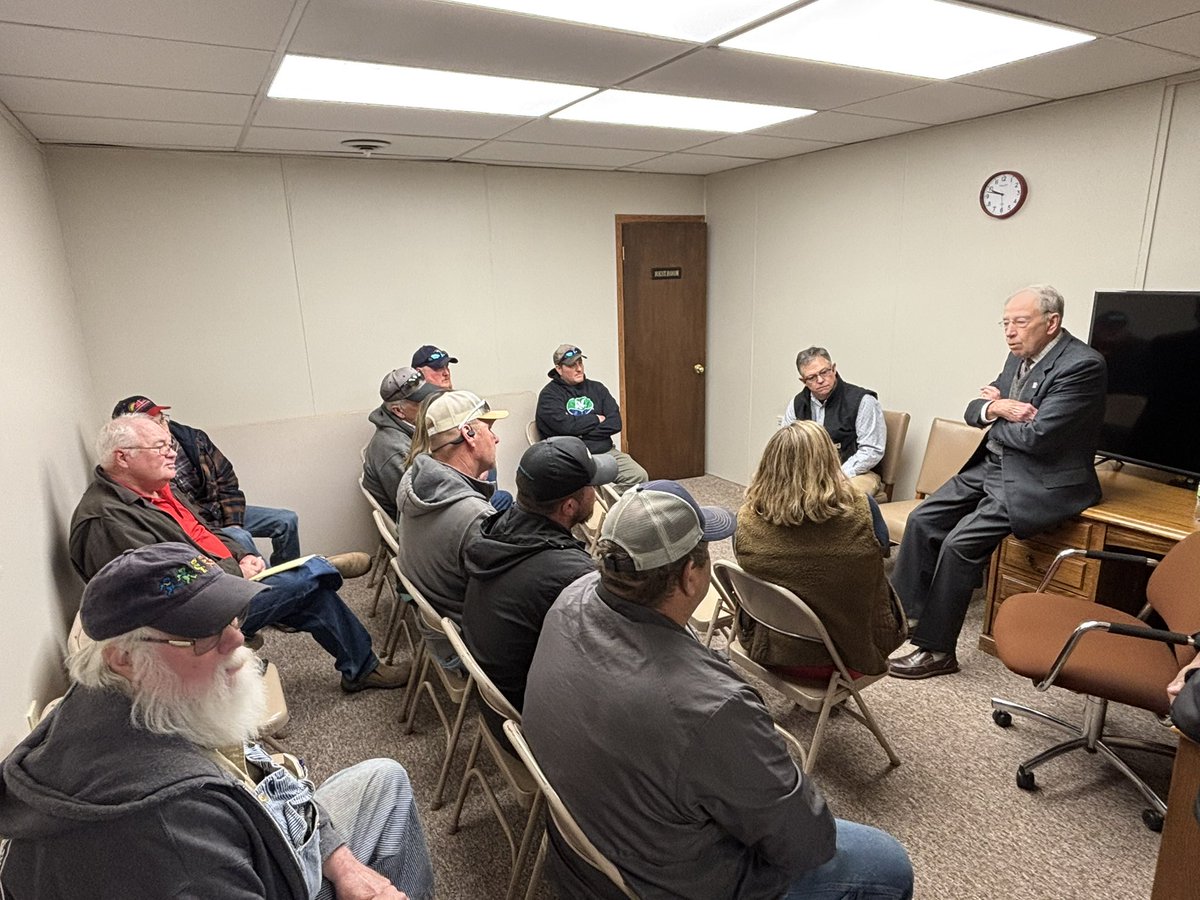 Sen. Grassley Press tweet media