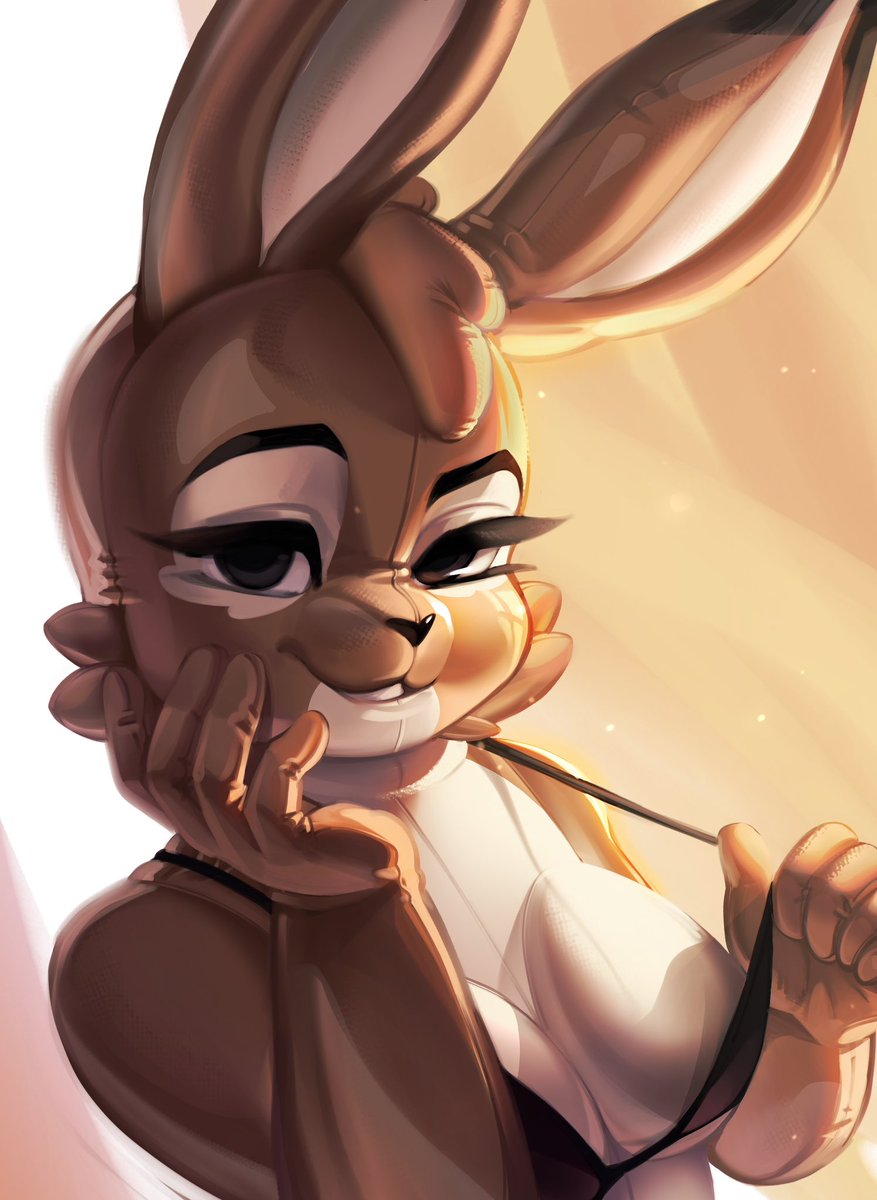 aand another portrait commi!! 💛✨🌼

#furry #furryart #pooltoy