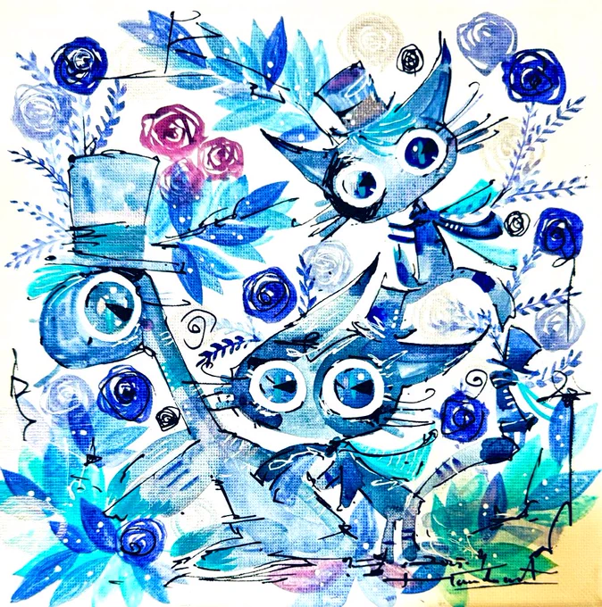 広島個展まで多分21日 今日の勤務終えたら また、夜からバリバリ描くぞ!