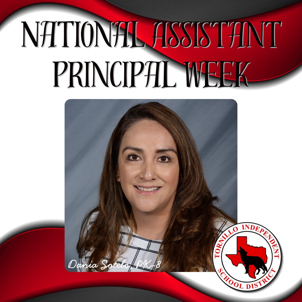 TornilloISD's tweet photo. ✨National Assistant Principal  Week ✨
This week's spotlight is on our assistant principals, Mrs. Sotelo and Mrs. Otero! Thank you for helping lead the pack to post-secondary readiness! #TISDProud 🐾 https://t.co/cVMWlGPL0d