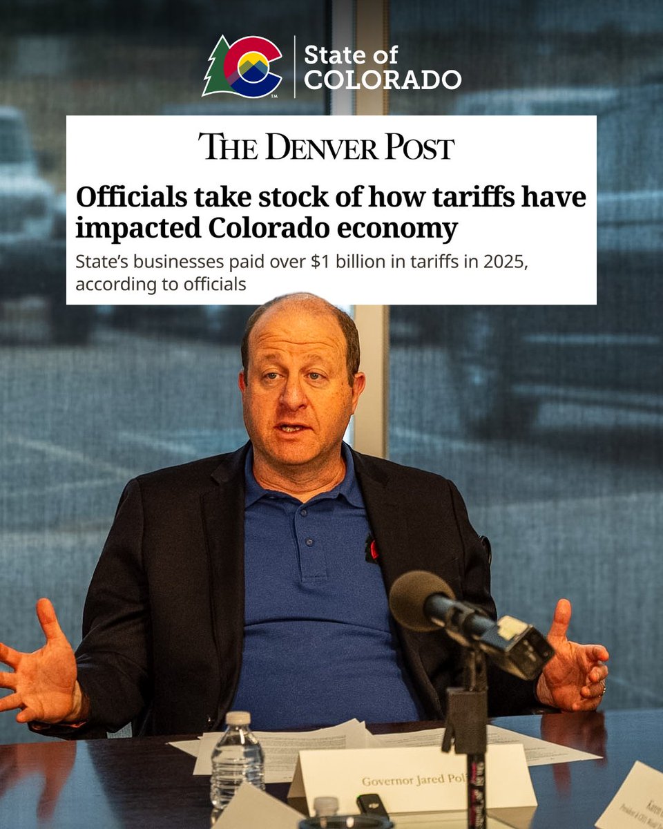 Governor Jared Polis tweet media