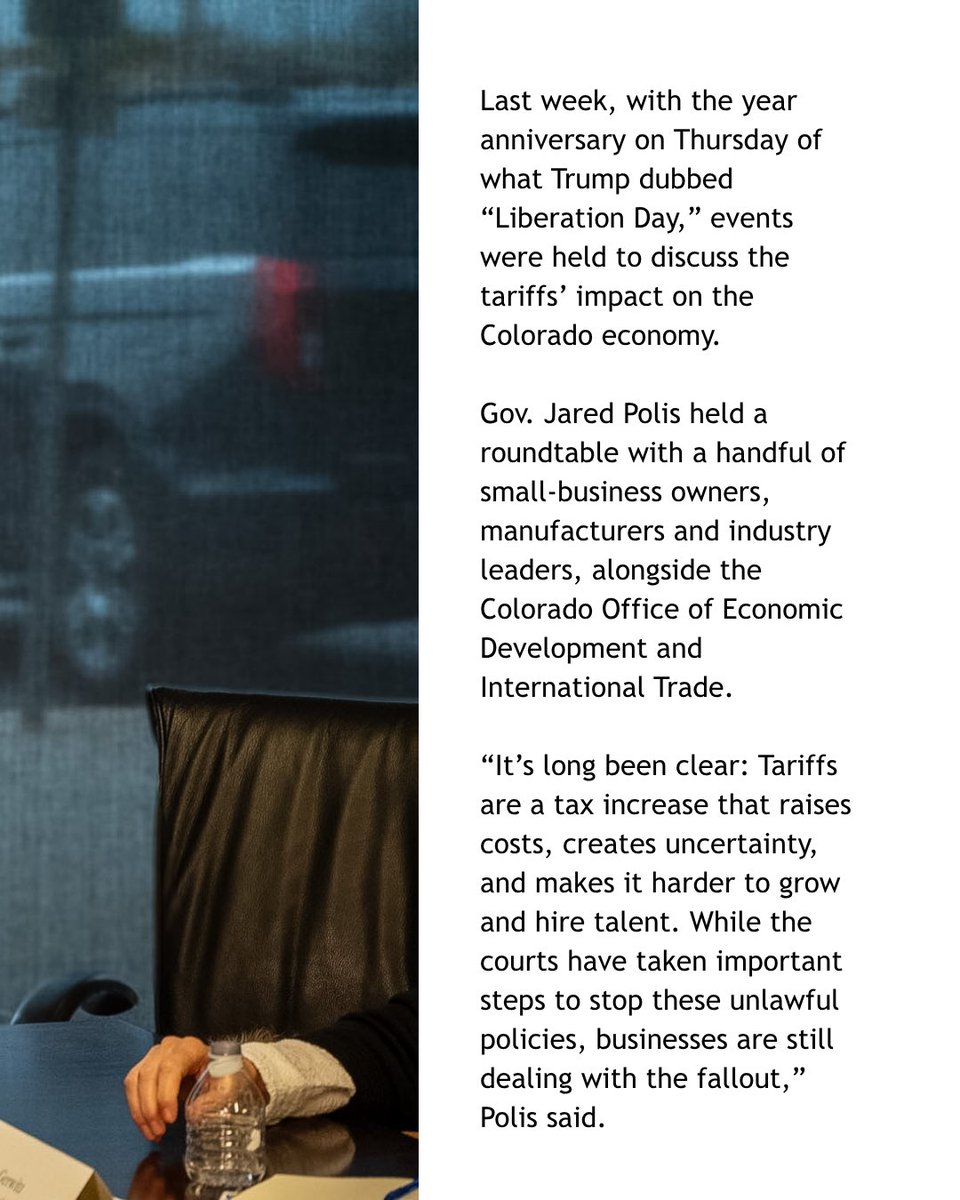 Governor Jared Polis tweet media