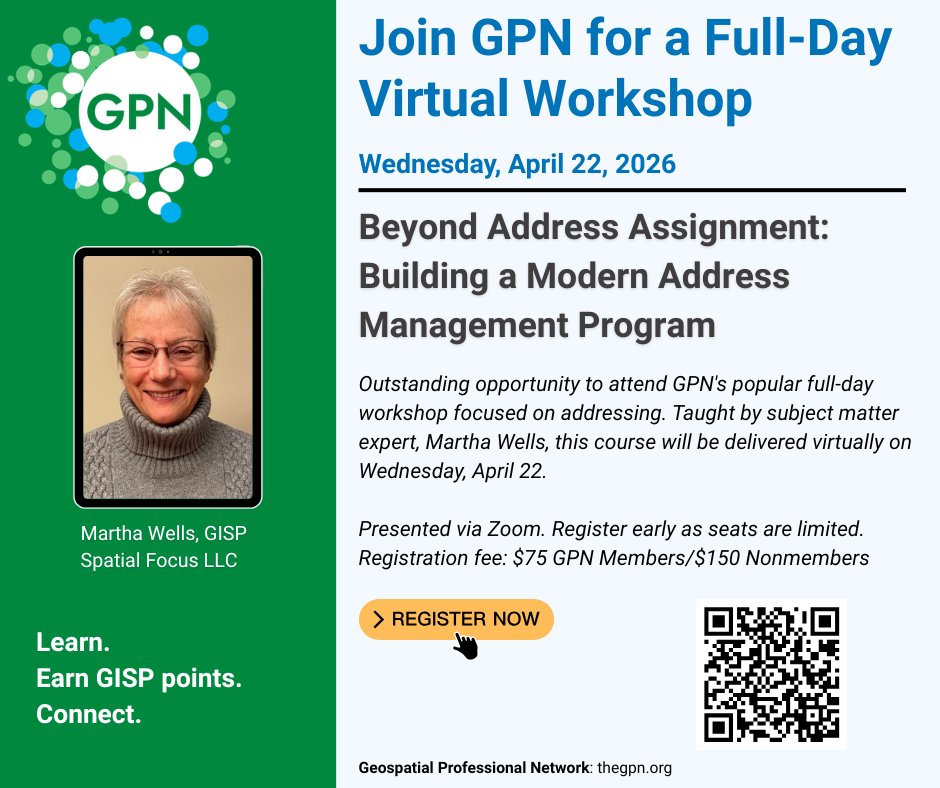Geospatial Professional Network tweet media