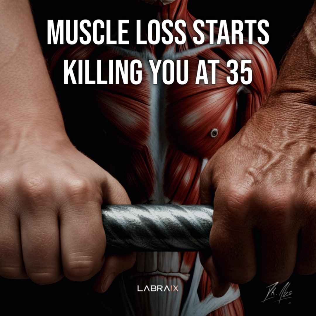 LabraixOfficial's tweet image. Sarcopenia begins earlier than most think. Grip strength and sit-to-stand performance predict disease outcomes better than most biomarkers. The training blueprint is in the new video. youtube.com/watch?v=dZXPnF…

#Sarcopenia #LongevityScience #Healthspan