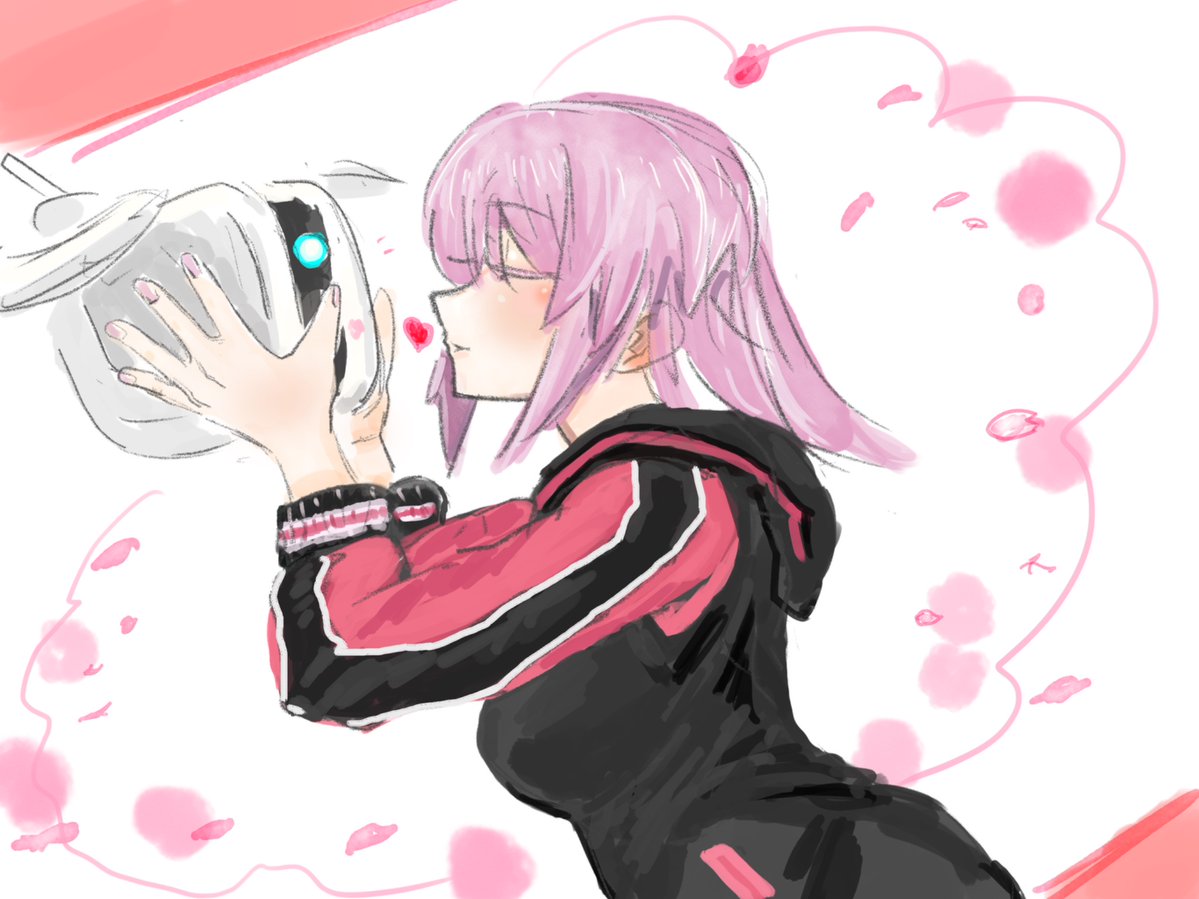 夜露ちゃん旋風‼︎
 #比良坂夜露生誕祭　#アリスギアお絵かき