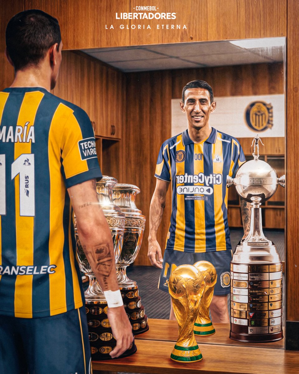 ¡La Copa que le falta! Ángel Di María va por la CONMEBOL #Libertadores 🏆