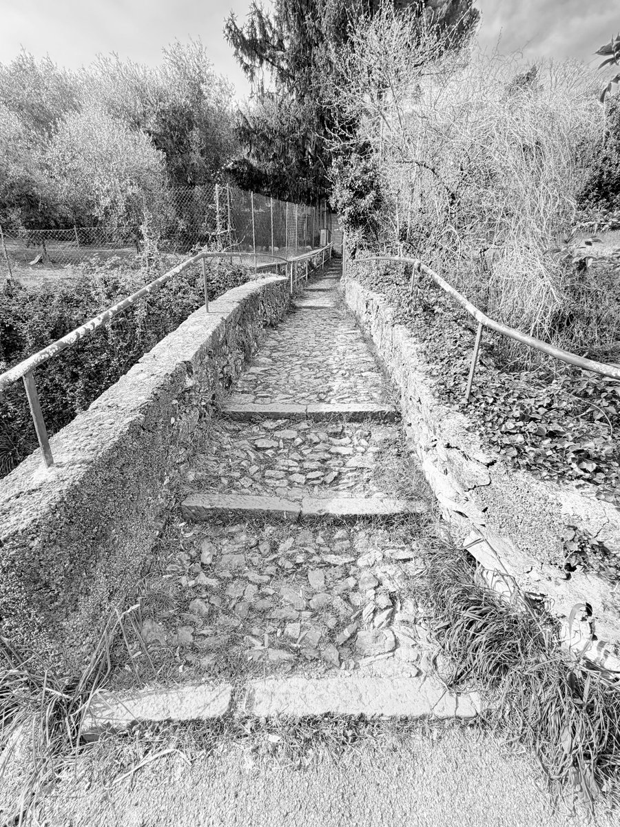 Alonein43672278's tweet image. #photography #blackandwhite #bridge #steps #stones