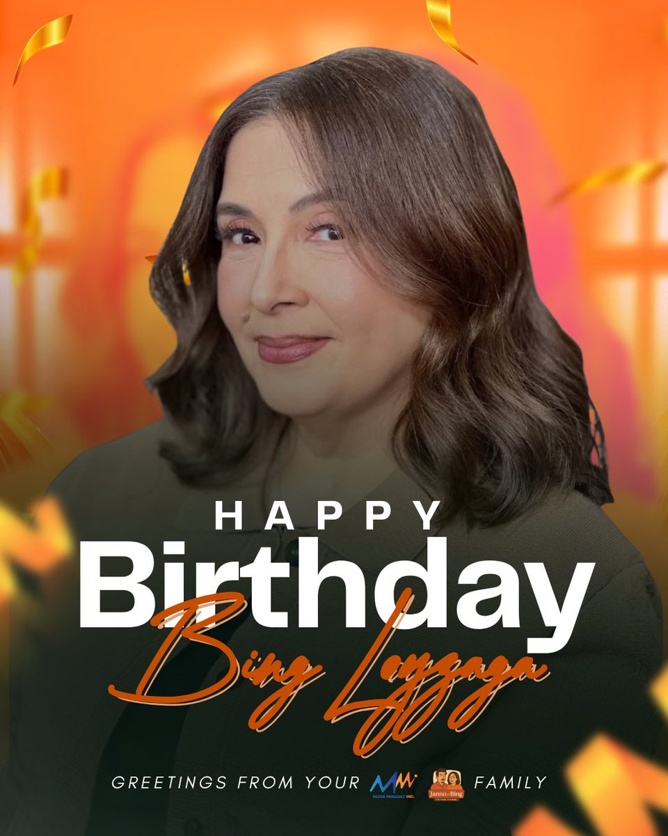 Happy Birthday, Ms. Bing Loyzaga! 🎂 Wishing you a birthday filled with love, joy, and everything your heart desires! 🧡

#JannoAndBing