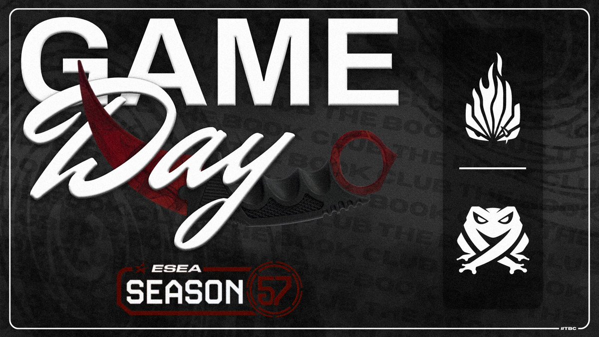 TheBookClubCS's tweet photo. Season 57 rolls on as we head into Round 2 of ESEA Main.

The Book Club vs @FROX_gg 
🕒 19:00 BST
🎯 BO1 | ESEA Main

After our opening game, we’re looking to build momentum and settle into the season early.

Hopefully we leap into an easy victory!

#TBC | #PAGEBYPAGE https://t.co/CMappnMNue
