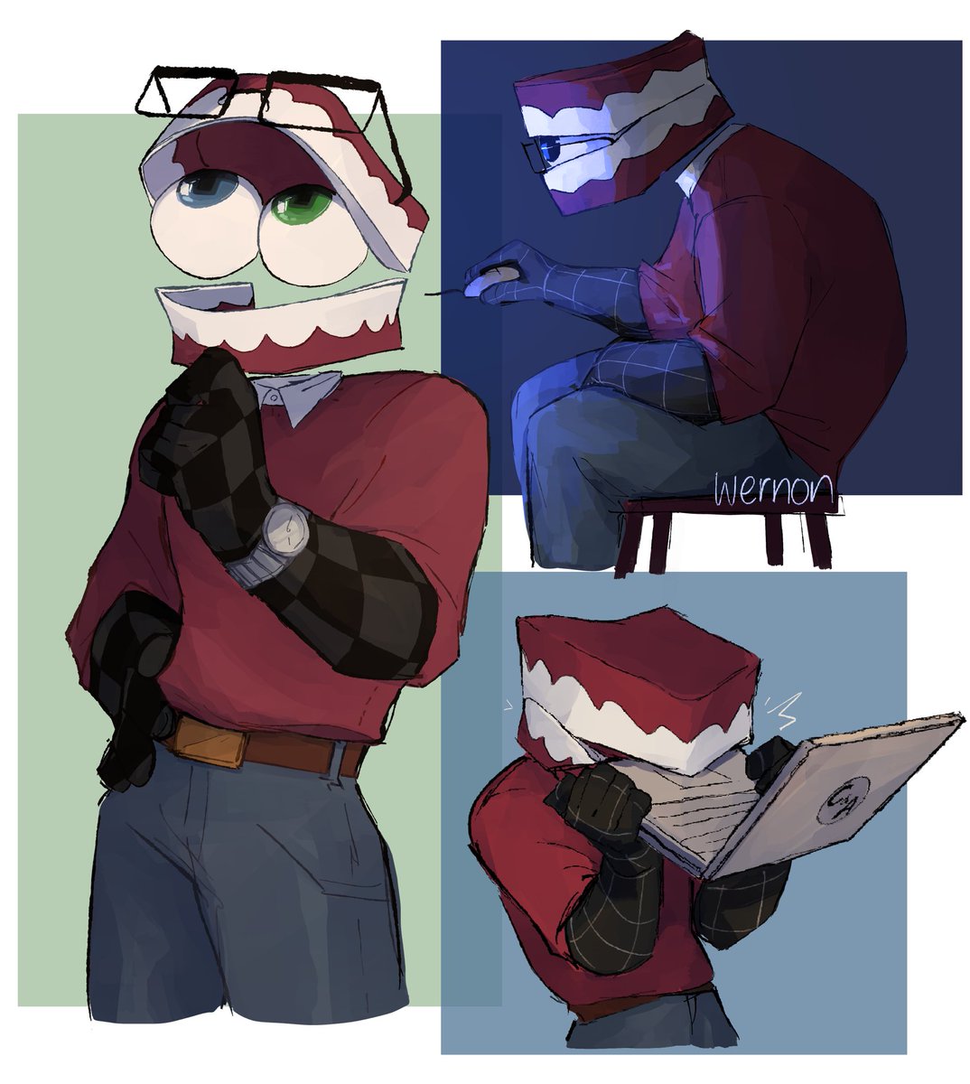 wernon ★ comms open! tweet media