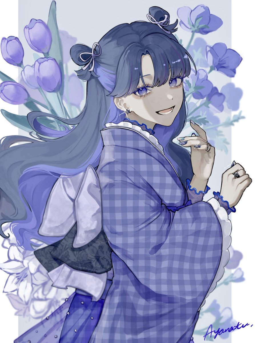 ayanatu_97's tweet photo. 🪻🦋

#illustration #イラスト https://t.co/qptGnRc5vh