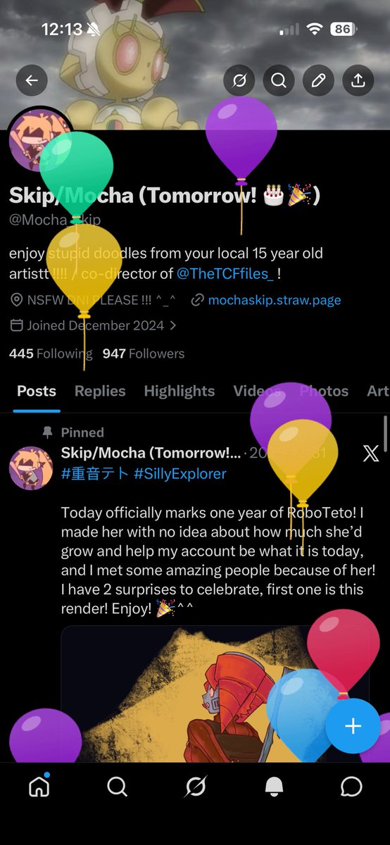 Skip/Mocha ( TODAY! 🎂🎉) tweet media