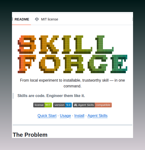 Skill Forge审计与发布流水线