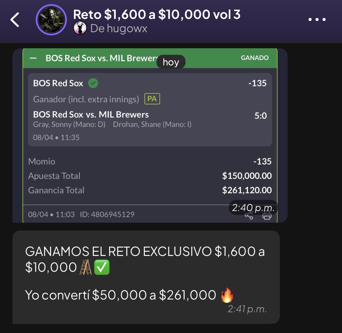 Hugo (Apuestas) tweet media