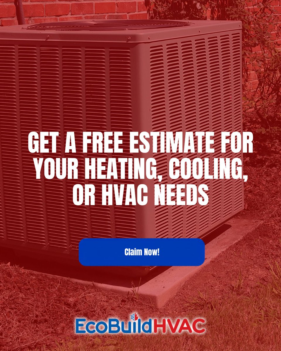 ecobuildhvac's tweet photo. Is your HVAC system ready for the season? Get a free estimate on heating and cooling services today with the pros at EcoBuild HVAC. We build comfort that lasts.

🌐 Check us out: https://t.co/ZkQxecLgLV
📞 Give us a ring: (847) 857-6969

#ac #hvac #contractor #chicago #illinois https://t.co/mMjp3R9D8F