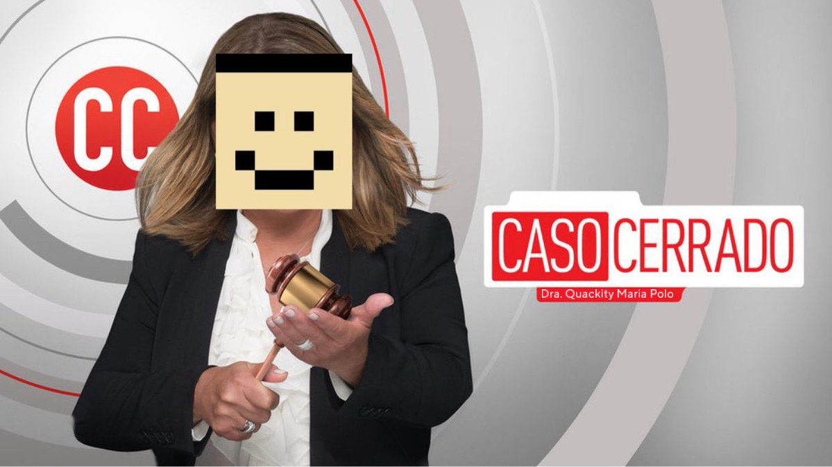 Que grande la Doctora Quackity María Polo