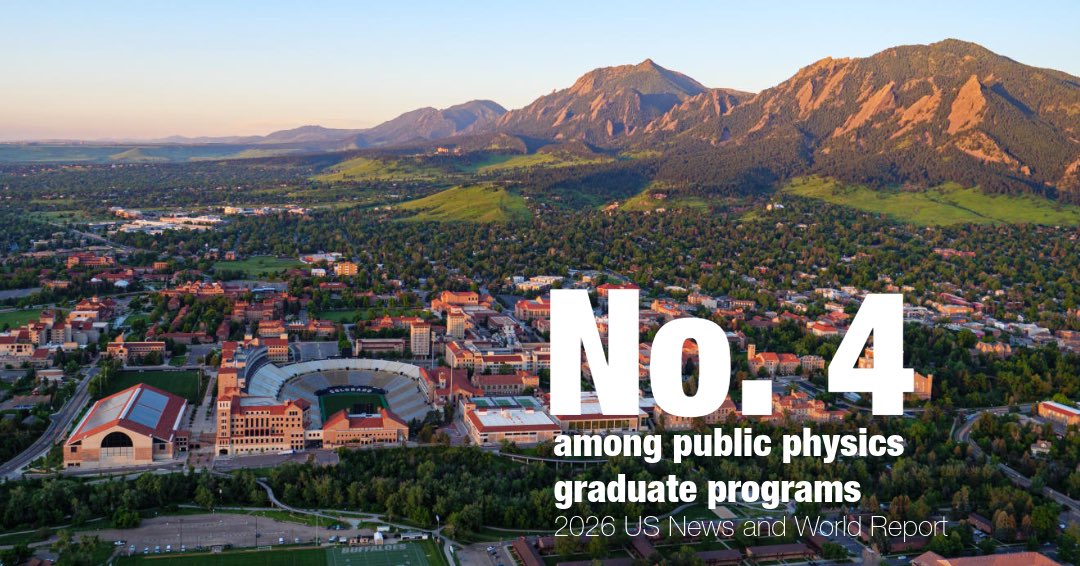 CU Boulder Physics tweet media
