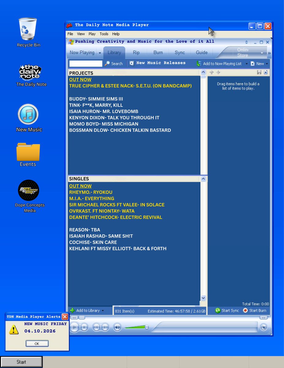 The Daily Note tweet media