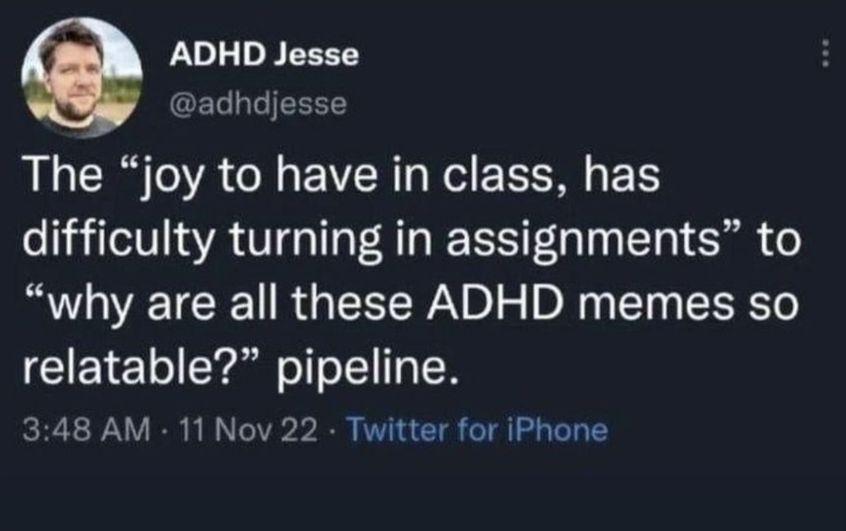 ADHD Memes tweet media