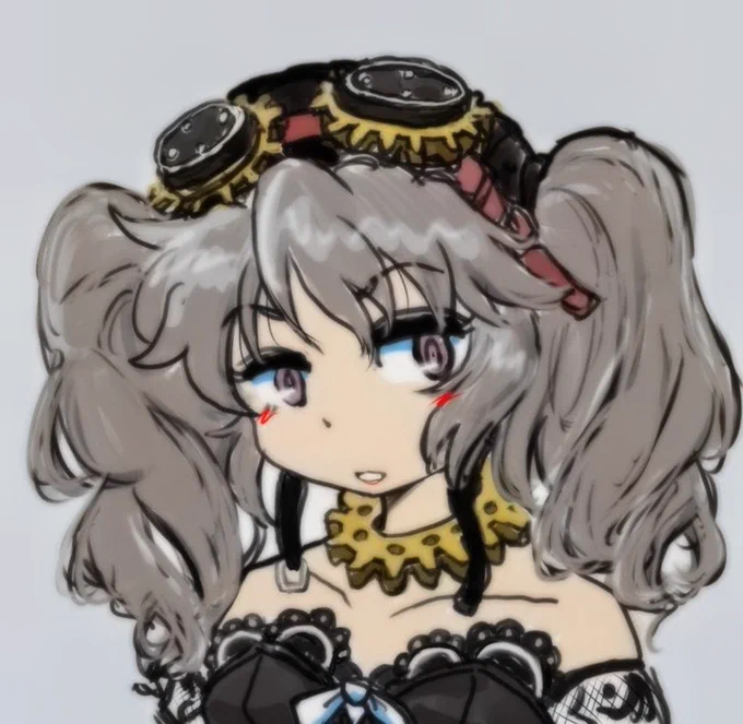 #無言で帽子をかぶったイラストを貼る見た人も貼る