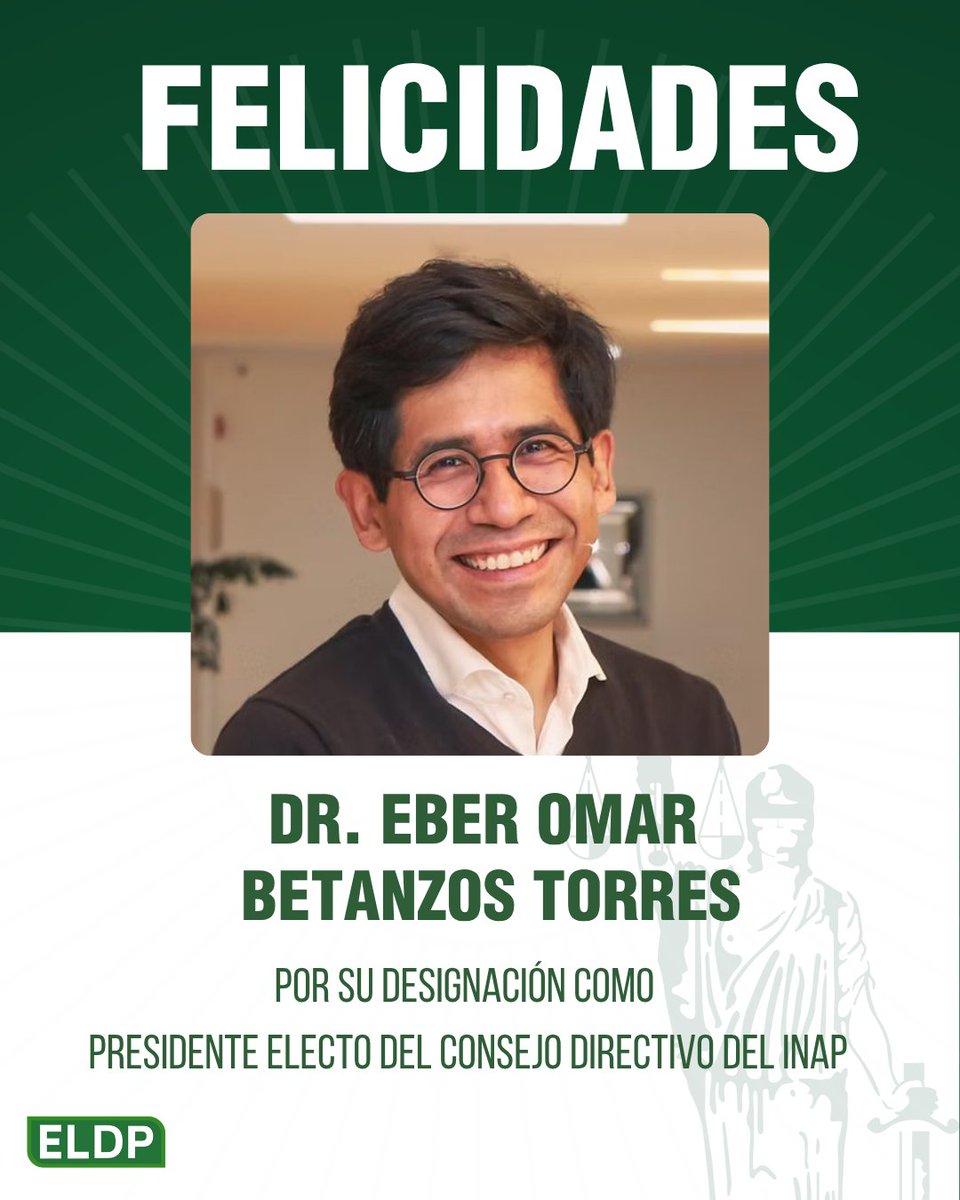 ELDPuebla's tweet photo. 🎓👏 La ELDP Felicita a Nuestro Profesor de Posgrado, el Dr. Eber Omar Betanzos Torres, por su designación como Presidente Electo del Consejo Directivo del INAP.
Le deseamos el mayor de los éxitos en esta nueva encomienda.
#ComunidadLibre #ELDPuebla #OrgulloAcadémico #INAP https://t.co/Tc0BR0AI6I