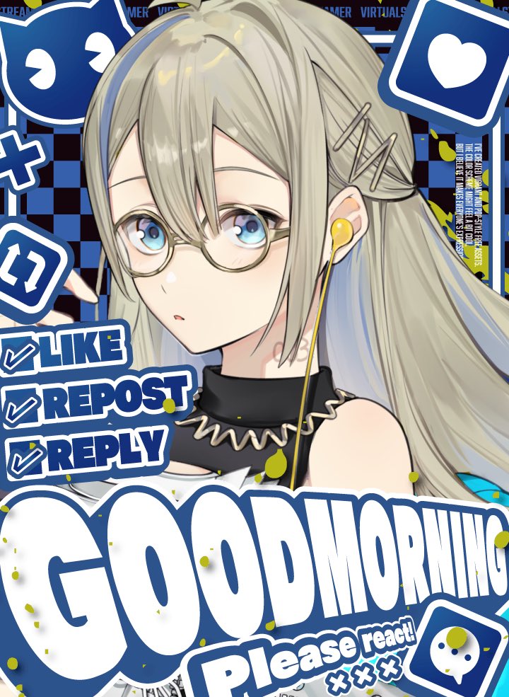 NatsukiShigure's tweet photo. おはあめ～🌙🌦
#おはようＶライバー 
#おはようVTuber https://t.co/wXCmyeQ6Hq