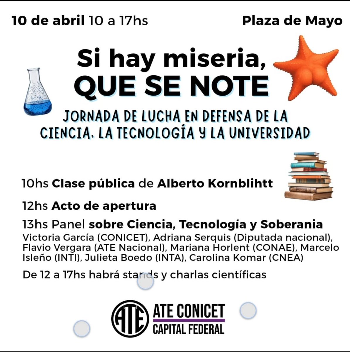 Red Federal Trabajadores CONICET tweet media