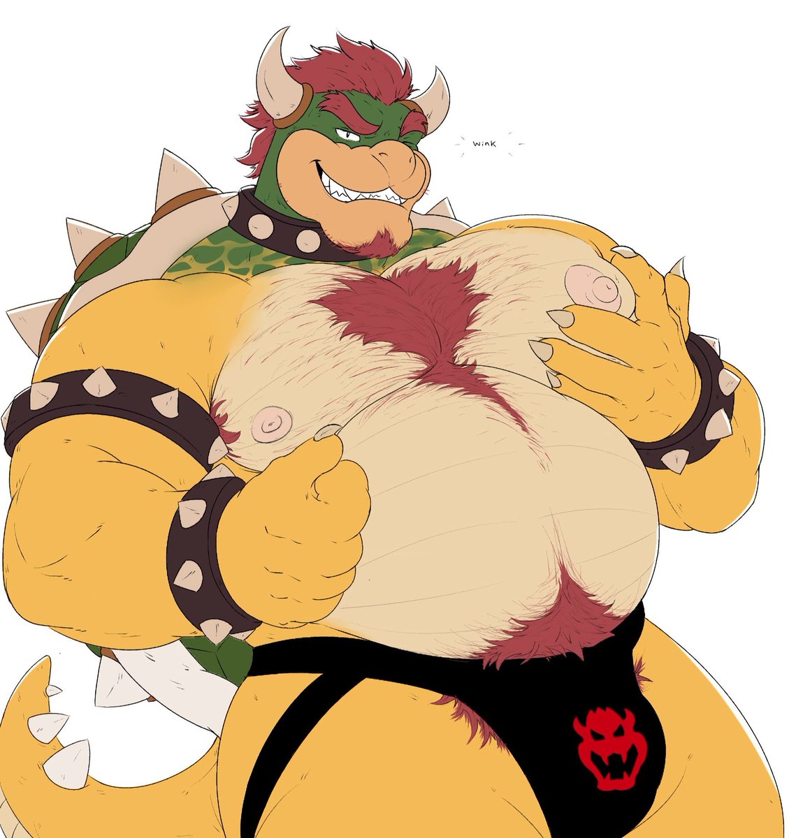 Full View of King Koopa 🔥💕 #Bara