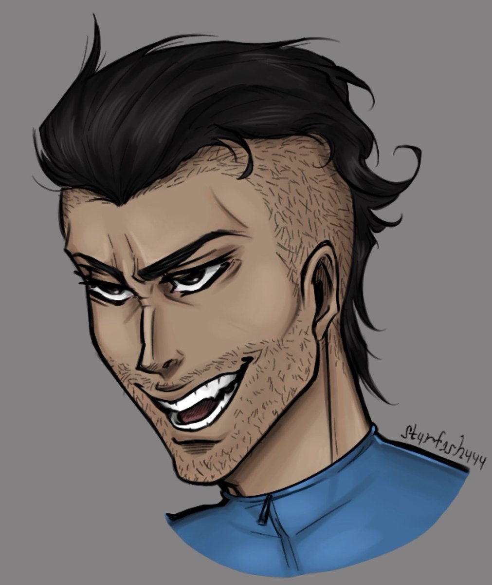 st4rf1sh444's tweet image. #invincible #mohawk wip