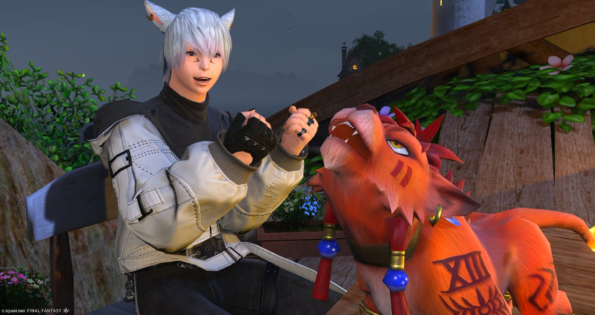 おはよう🐾
小さくなってもカッコいい！！
#おはミコ #オスッテ #FF14