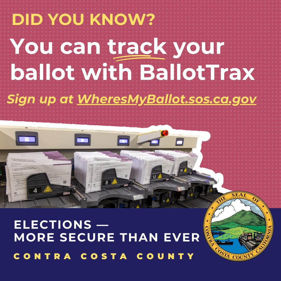 Contra Costa Elections tweet media
