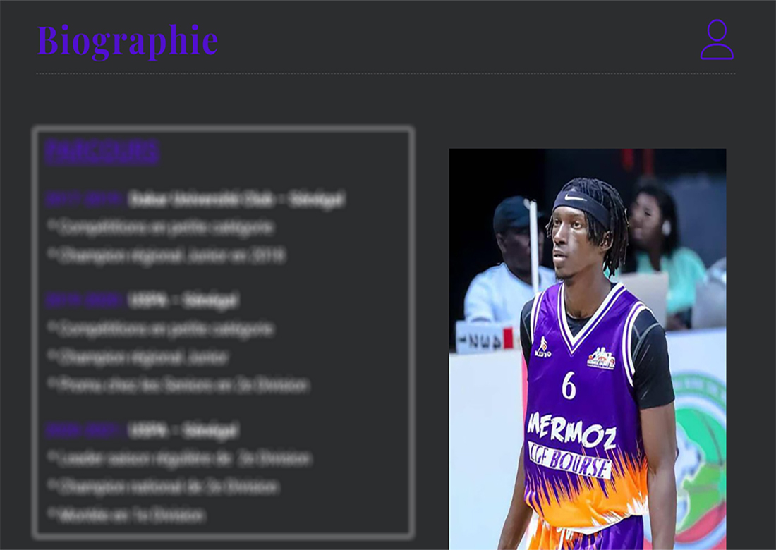 Basket_Senegal's tweet image. 📢 "Player Profile" validé pour Mamadou Djiby Deme 🇸🇳✅
▶️ djibydeme.basket-senegal.com

N'attendez plus... commandez et gérez votre carrière en mode pro 🏀
📞 (+221) 77 575 01 68
        (+221) 78 608 46 74

#basketsenegal #playerprofile #digitek #senegalbasketball