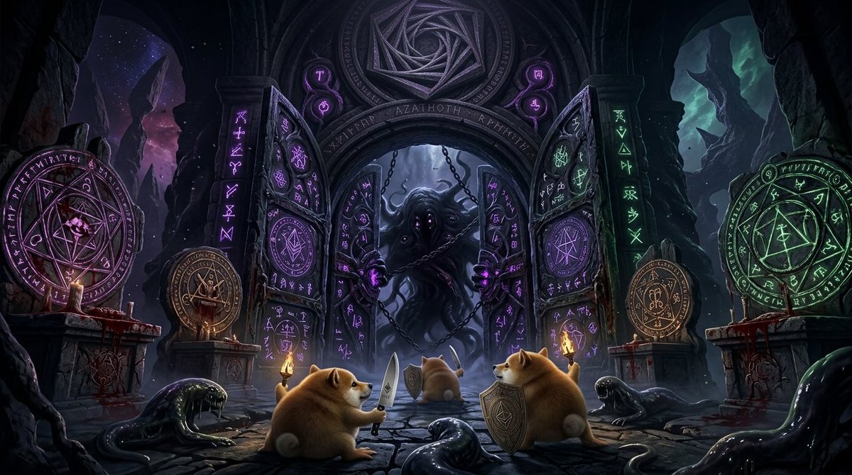 wtdd_eth's tweet photo. They say the abyss stares back, but we just stared at it until it got uncomfortable. Don't worry about the tentacles, just keep your eyes on the ETH-blade!

#我的刀盾🔷 https://t.co/4qKYE2T1HL