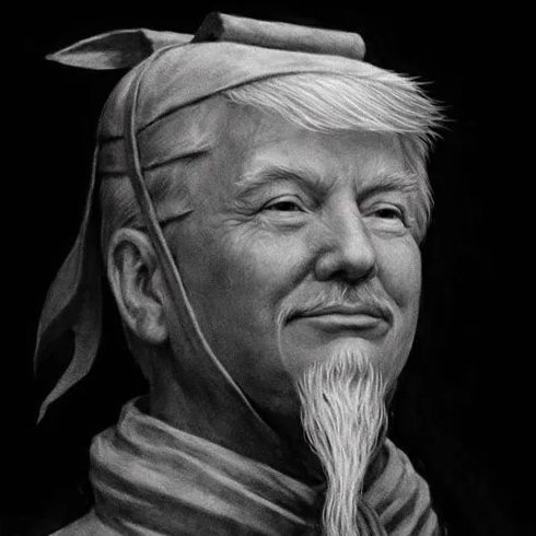 TorinPhable's tweet photo. "Punish conquered nations by ending your occupation of them." - Don Tzu, Art of the Deal. https://t.co/ELJaBfZxkG