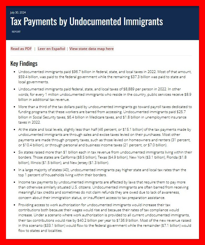 jshoreboston's tweet photo. @CoffeeTyme2 @SSWorks NO! Many documented and undocumented immigrants pay into @SocialSecurity they will never be able to collect from, in effect subsidizing it! 

@AARP @AARPAdvocates @AARPpolicy #QTips #BlueHeads https://t.co/25Us1gbRag