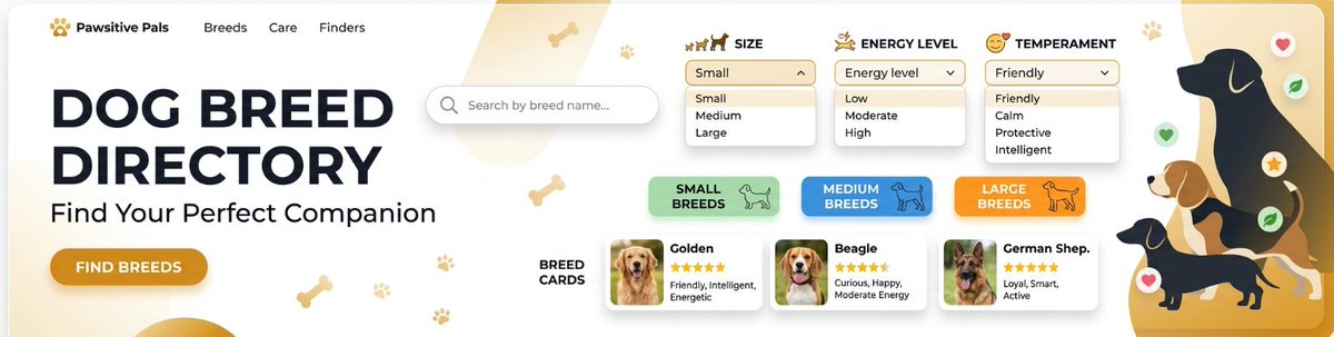 mypastrykitchen's tweet image. pedigreedogs.net/breeds

Tired of searching for the right dog breed?  🐾 Filter by size, energy, temperament &amp;amp; more 📋 Generate professional pedigree charts in minutes 🧬 Advanced genetic health tools for breeders ..
pedigreedogs.net  #DogBreeds #PedigreeDogs #DogBreeder