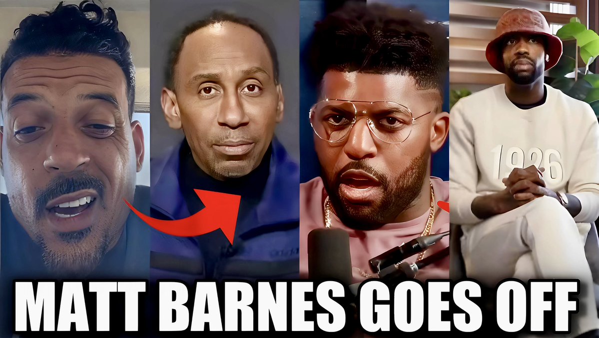 Matt Barnes CHECKS Stephen A, Emmanuel Acho &amp; Pat Bev BEEF LIVE &amp; Goes Nuclear… He EXPOSED STEPHEN A is paid by bill o Riley politically??👀
youtu.be/3yWgQdm1ng0