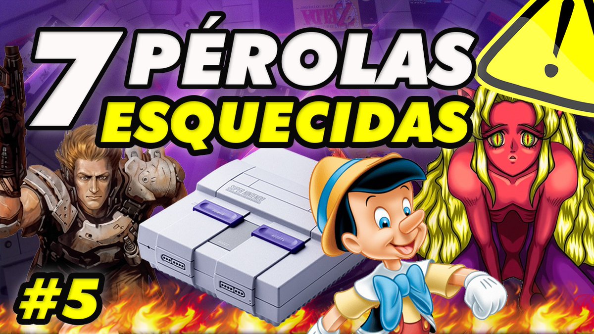 🚨Vídeo Novo🚨
7 Pérolas Esquecidas do Super Nintendo #5: 💎Jogos Incríveis de SNES que Ninguém Conhece!
youtu.be/zy5v1vDQ94w