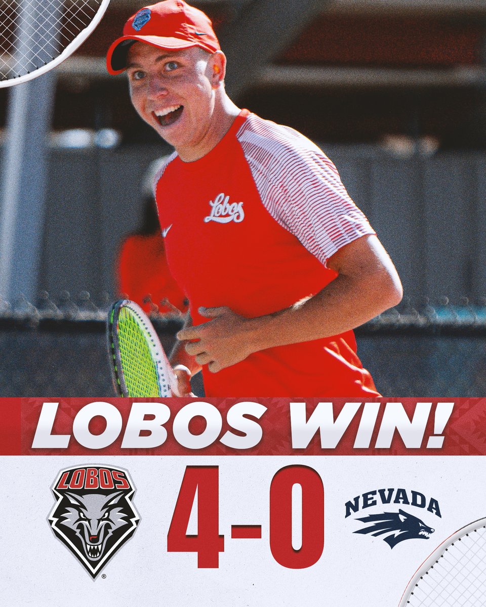 UNMLoboMTennis's tweet photo. The right pack won! #GoLobos https://t.co/IDeZDBQkNd