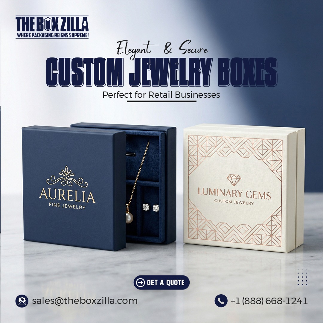theboxzilla's tweet image. Elegant &amp;amp; Secure Custom Jewelry Boxes Perfect for Retail Businesses
Creating a presentation that matches the timeless value of your pieces is essential for any high-end jewelry brand.
Visit for more info: theboxzilla.com/jewelry-boxes/

#JewelryPackaging #CustomJewelryBoxes #TheBoxZilla