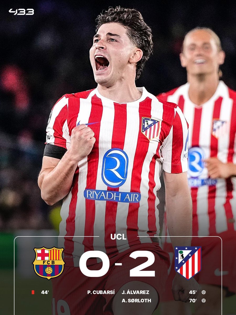 試合終了】 🏆UEFA チャンピオンズ・リーグ 準々決勝 1st leg