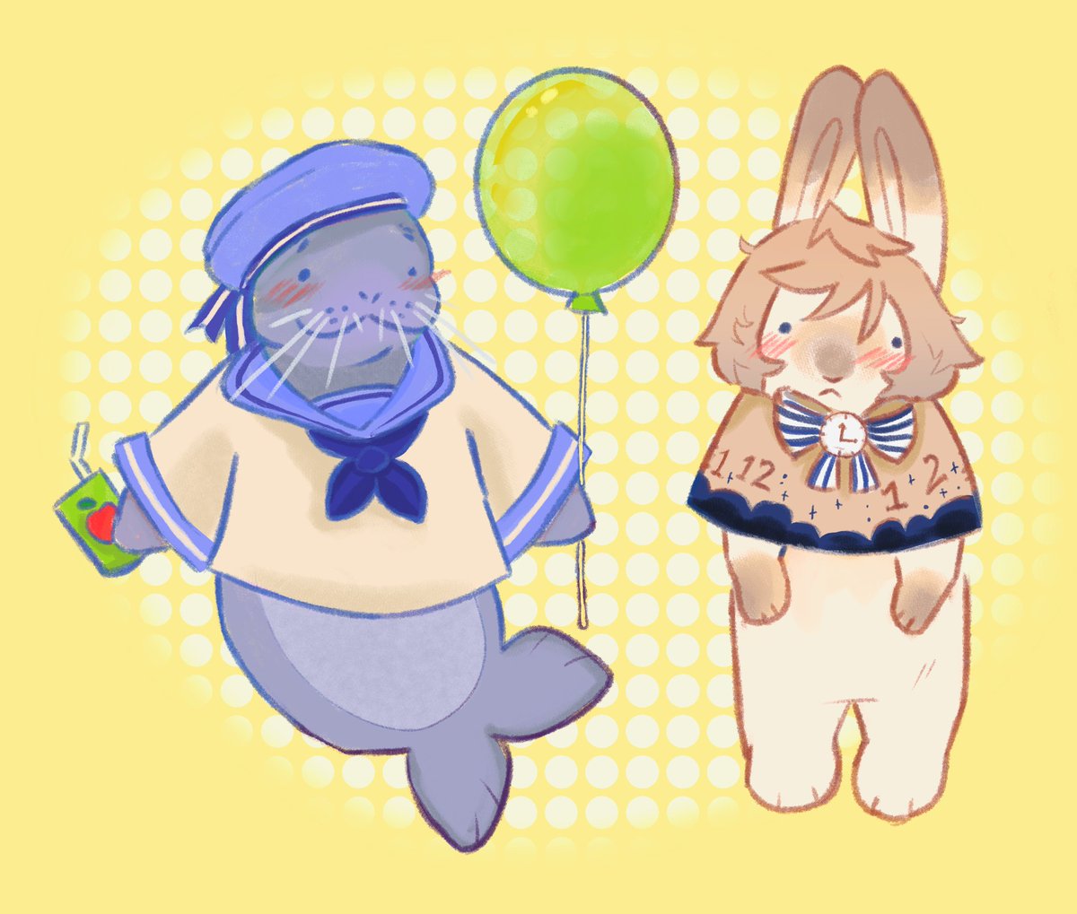 Kris90112887784's tweet photo. critters... best friends...so cute and little... #sealand #aphlatvia #hetalia https://t.co/mwhNW6mf4r