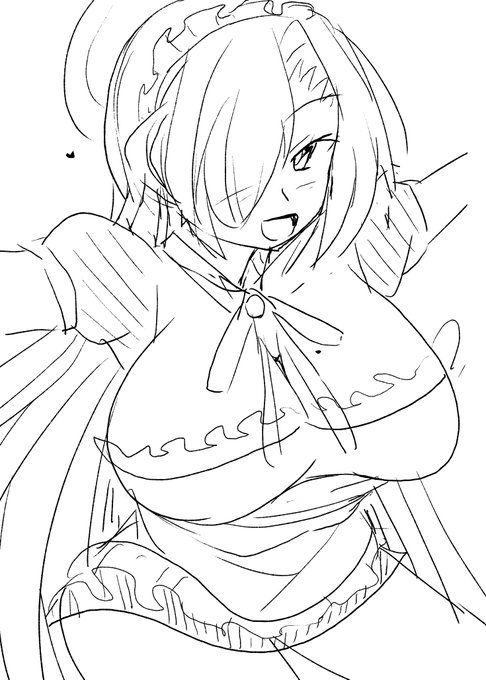 5分アスナちゃん #朝めびわ絵 #ブルアカ