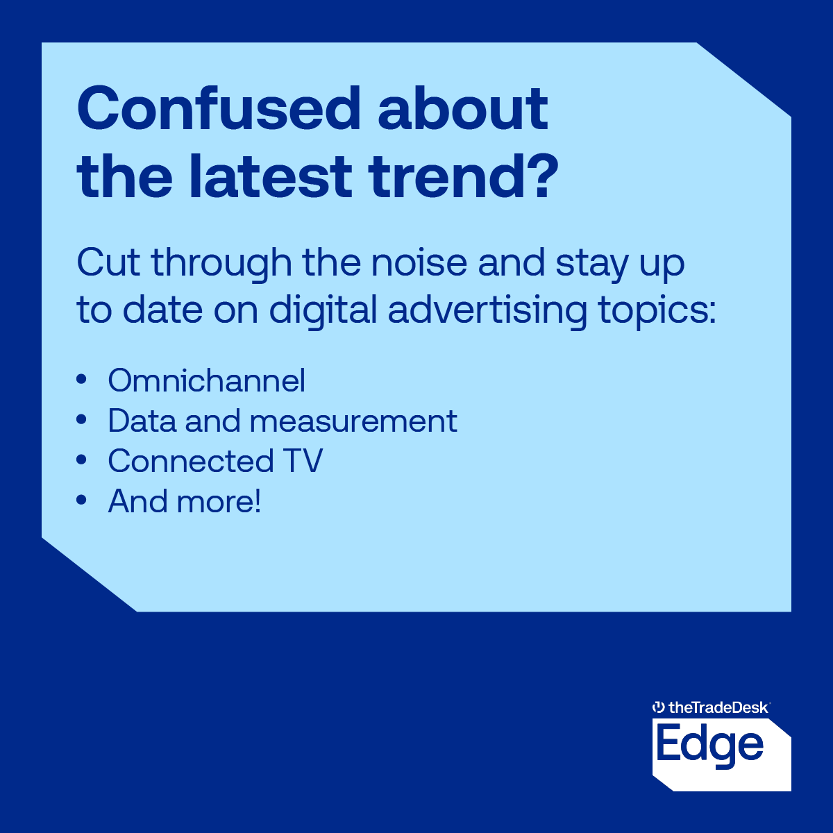 The Trade Desk tweet media