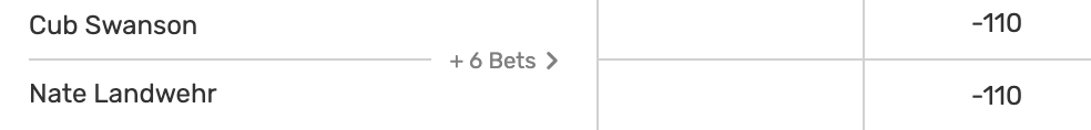 HueyPicksMMA's tweet image. We have people putting their hard-earned money on Cub Swanson (-110) hoping for a performance of a lifetime to beat Nate Landwehr (-110) who doesn't care about a swan song. 

This isn't Michael Chiesa vs Niko Price! Cub will be a crying, hot mess walking in and walking out the