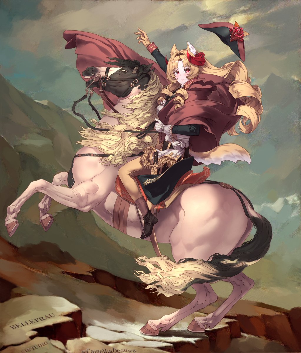 カメリア・ベルフラウ🌹🥞紅薔薇令嬢Vtuber tweet media