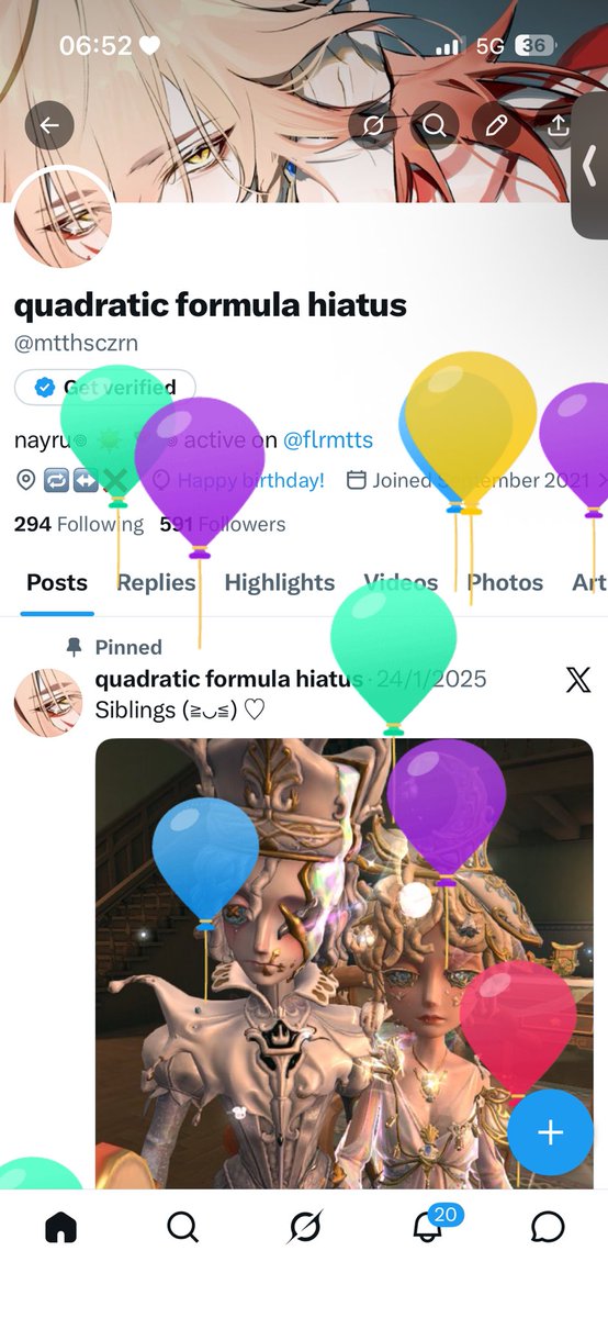 quadratic formula hiatus tweet media