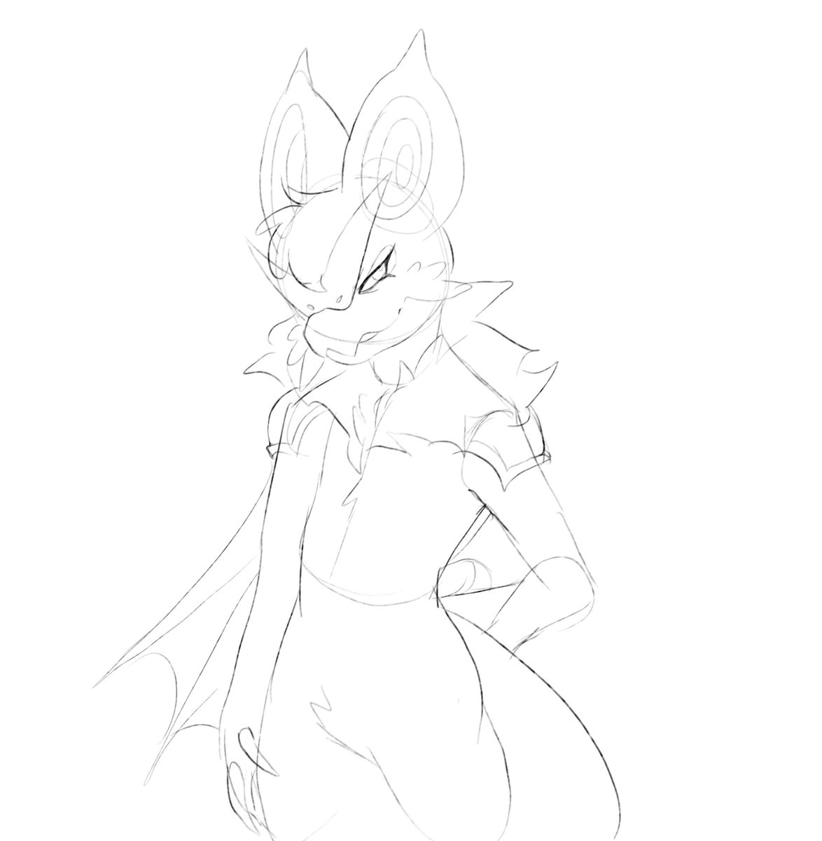 hleboke's tweet photo. sketch req @DJRedSnapdragon https://t.co/sVqAeTjmof