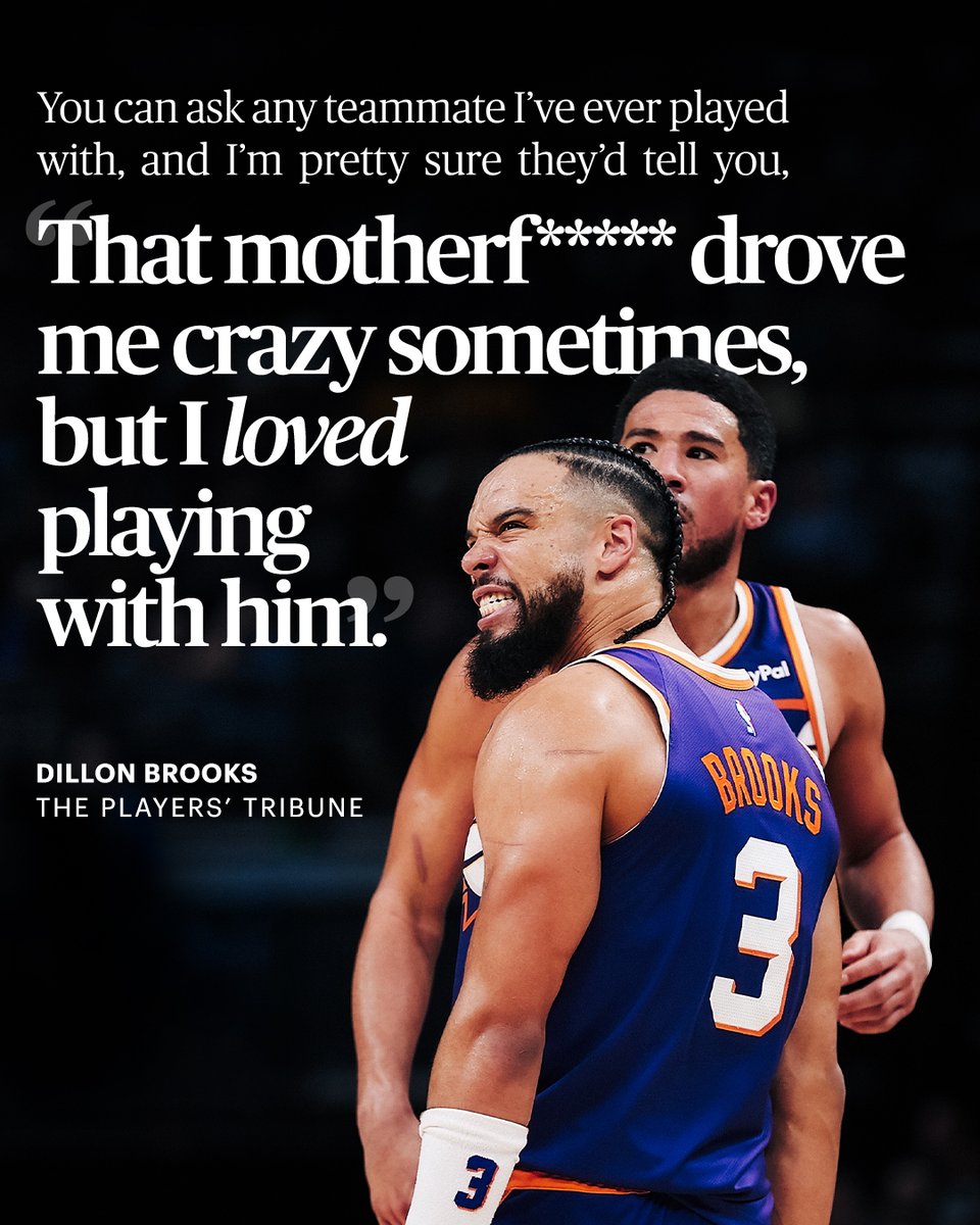 A call from Joe Dumars helped Dillon Brooks examine his on-court persona: “I got the legend calling me, and part of me is so excited just to say what’s up to him, but another part of me knows I’m getting called into the principal’s office. He was the head of basketball ops for